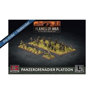 Panzergrenadier Platoon (Plastic)