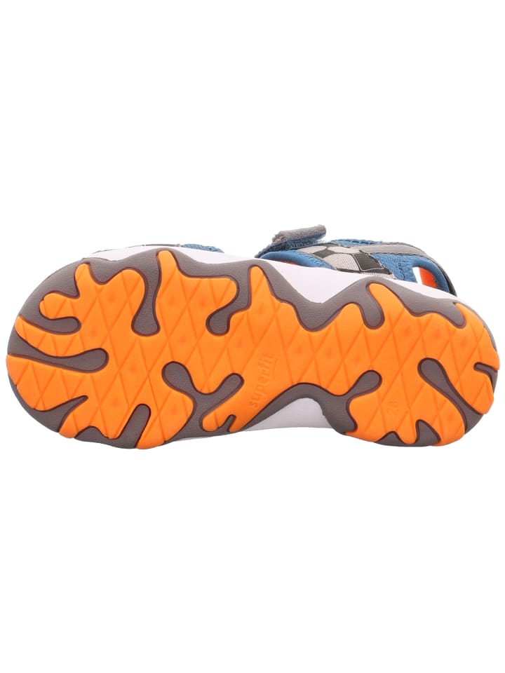 superfit Sandale MIKE 3.0 in Blau/Orange günstig kaufen