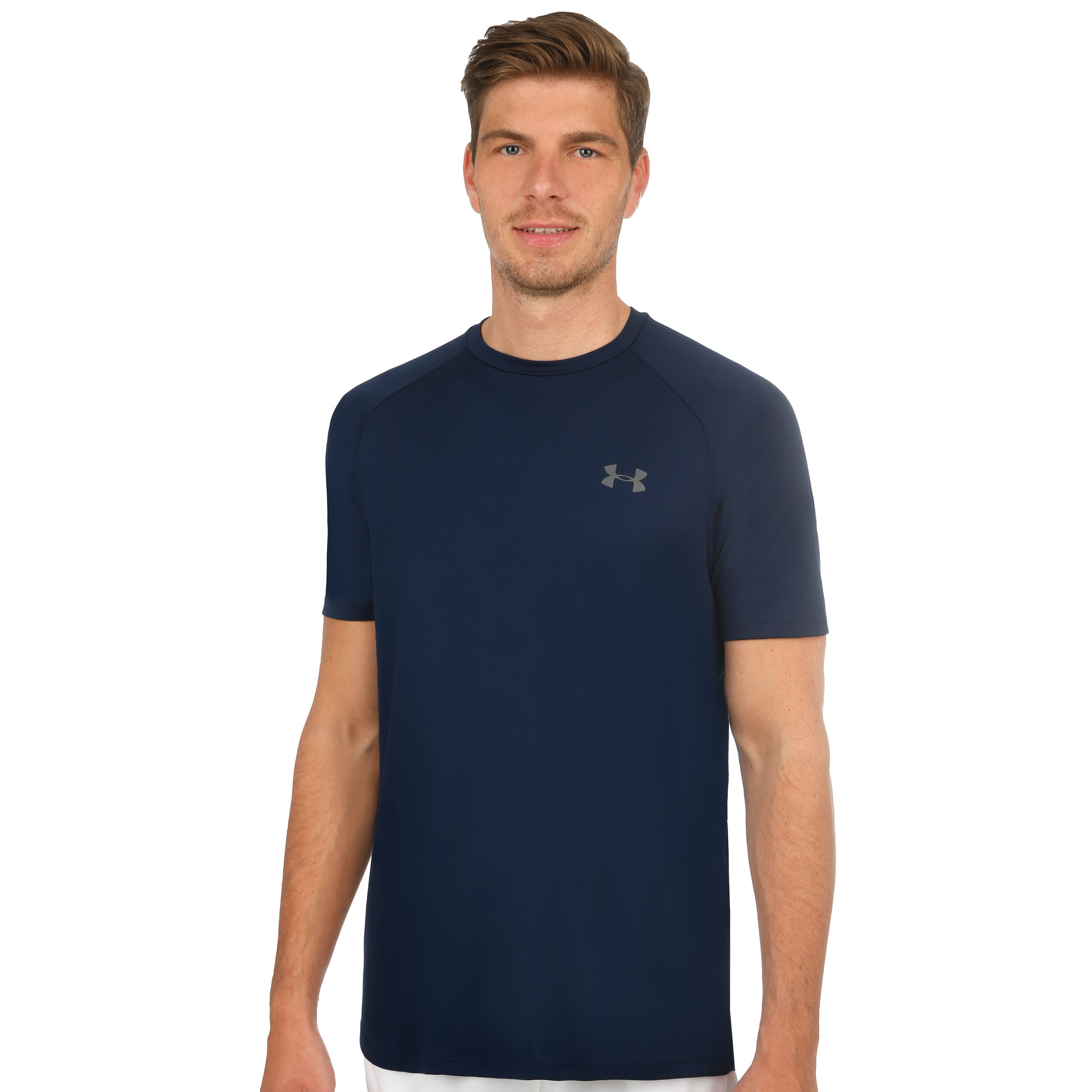Tech 2.0 T-Shirt Herren - Dunkelblau, Grau