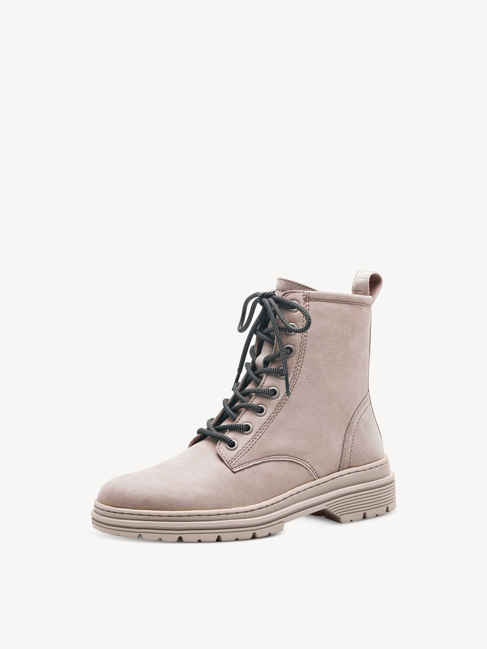 Bottine en cuir - beige