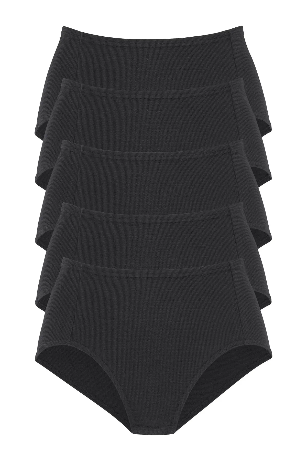 PETITE FLEUR  Slip - Schwarz - Unifarben