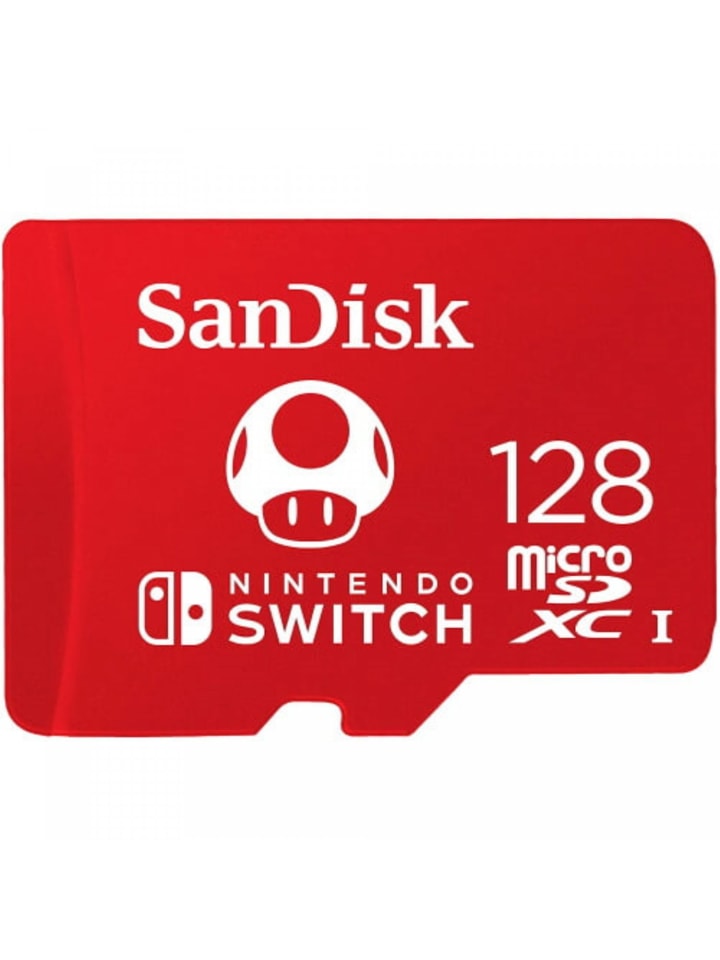SanDisk Speicherkarte 128GB Speicherkarte kompatibel Nintendo in Schwarz günstig kaufen onesize