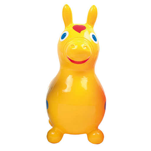 RODY Sprungpferd gelb  1 St