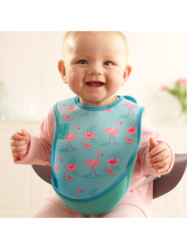 Bibetta Lätzchen UltraBib Neopren-Lätzchen Flamingos günstig kaufen onesize