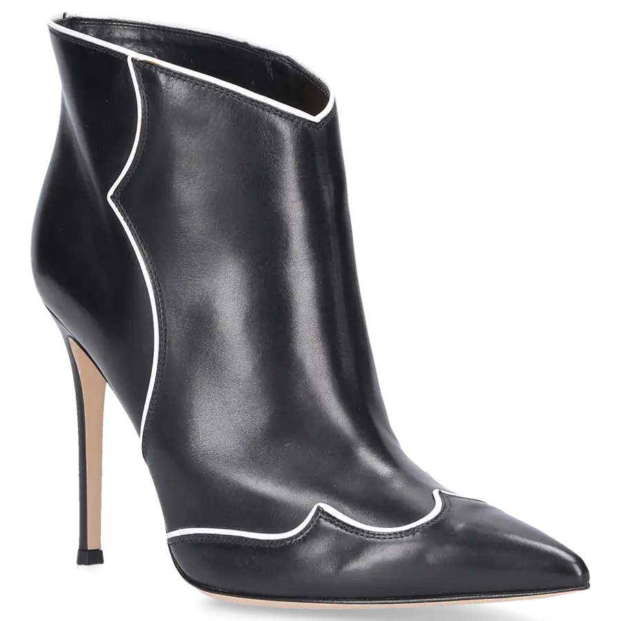 Gianvito Rossi - Stiefeletten G05936 Kalbsleder - schwarz
