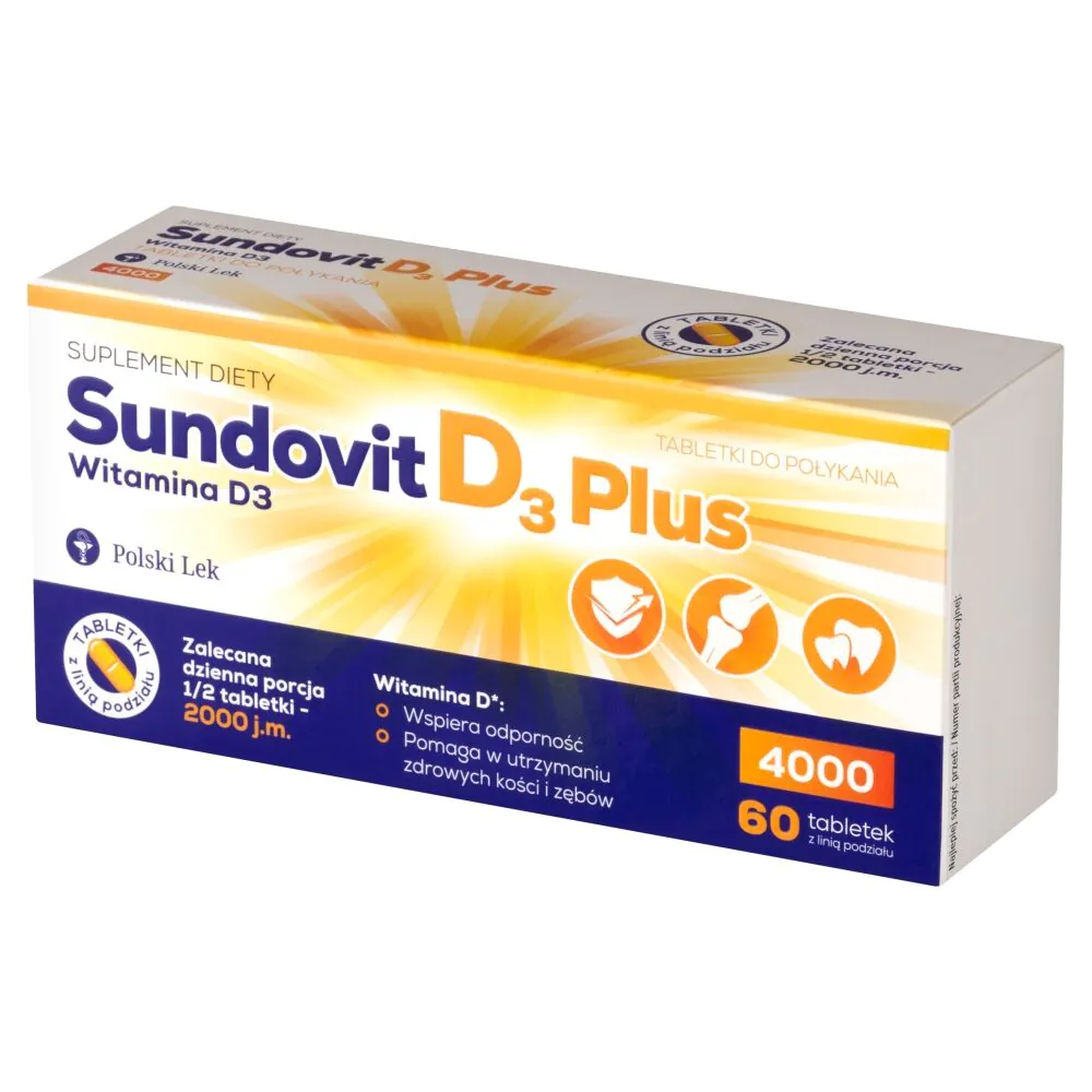 Sundovit D3 Plus 4000 IU, Δισκία