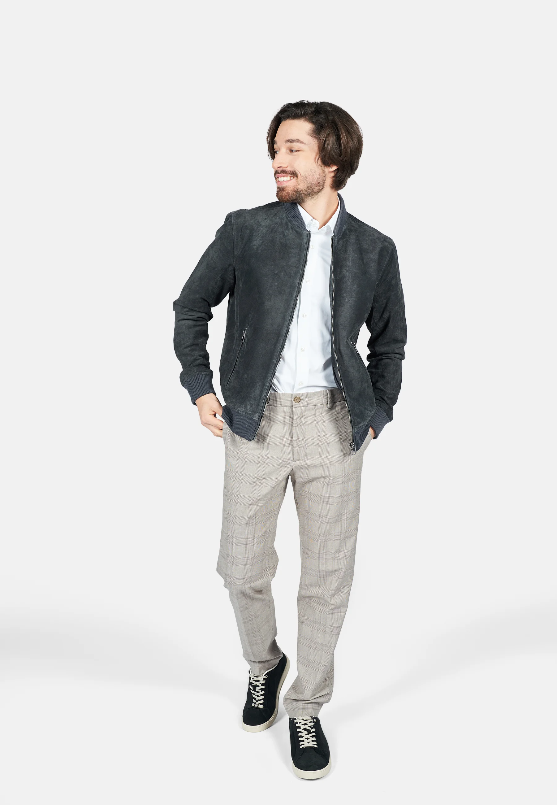 TED de Freaky Nation - Chaqueta de cuero