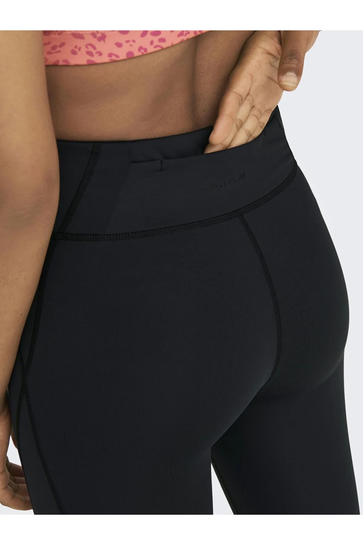 Only Play  Sport-Leggings - Schwarz - Mittlerer Bund
