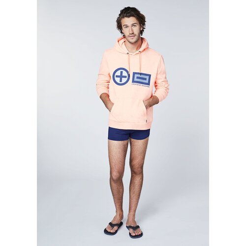 BOXER-BADEHOSE MIT ABGESETZEM BUND