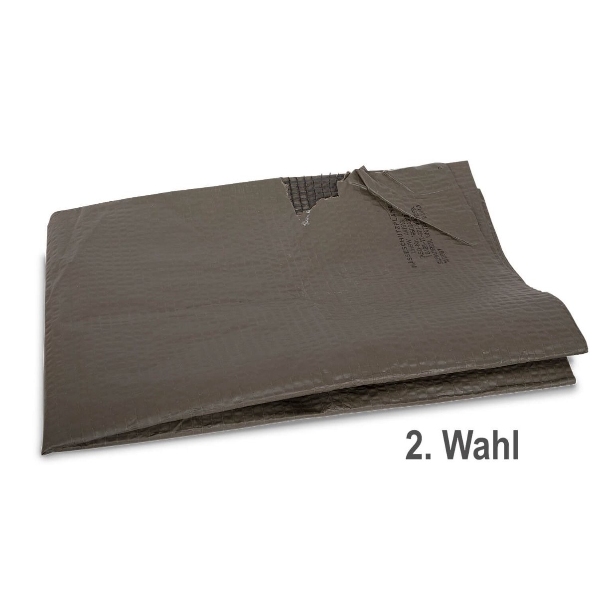 BW Schlafsack Unterlegplane Original gebraucht 2. Wahl