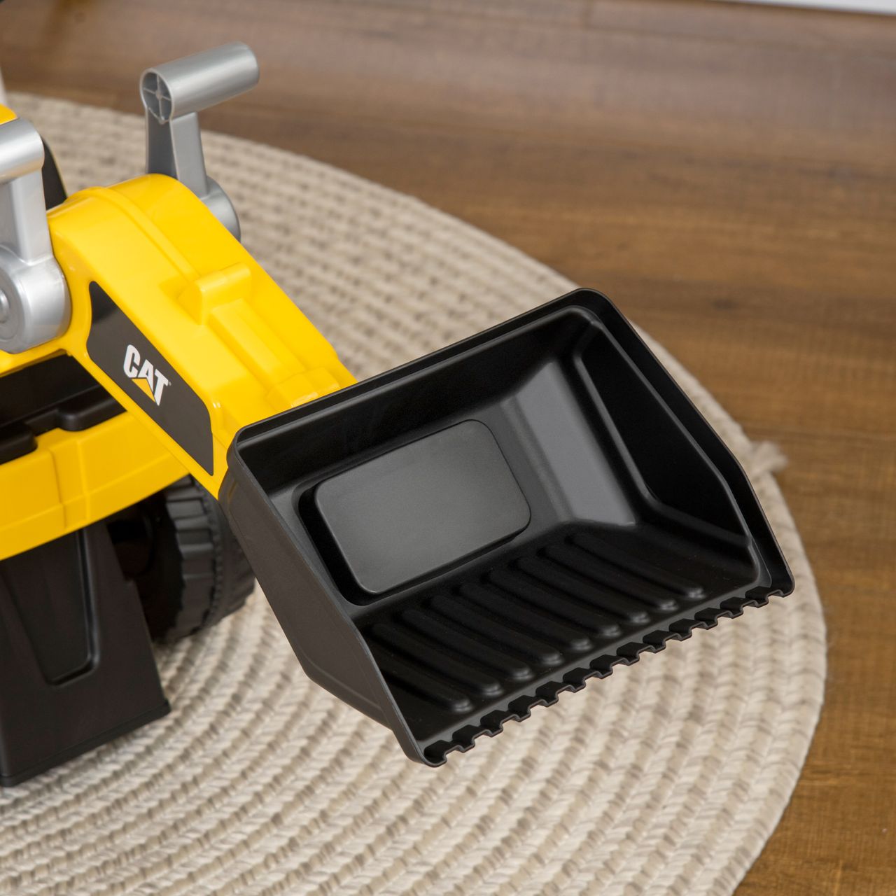 HOMCOM Sitzbagger, Aufsitzbagger mit Schaufel, Rutscherfahrzeug, Rutschauto
