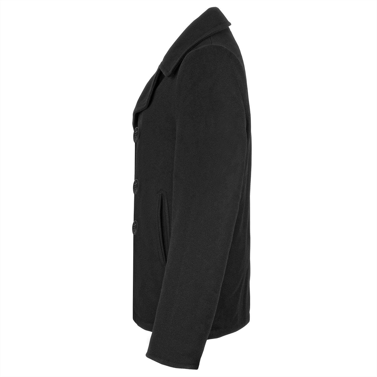 Navy Pea Coat Mantel