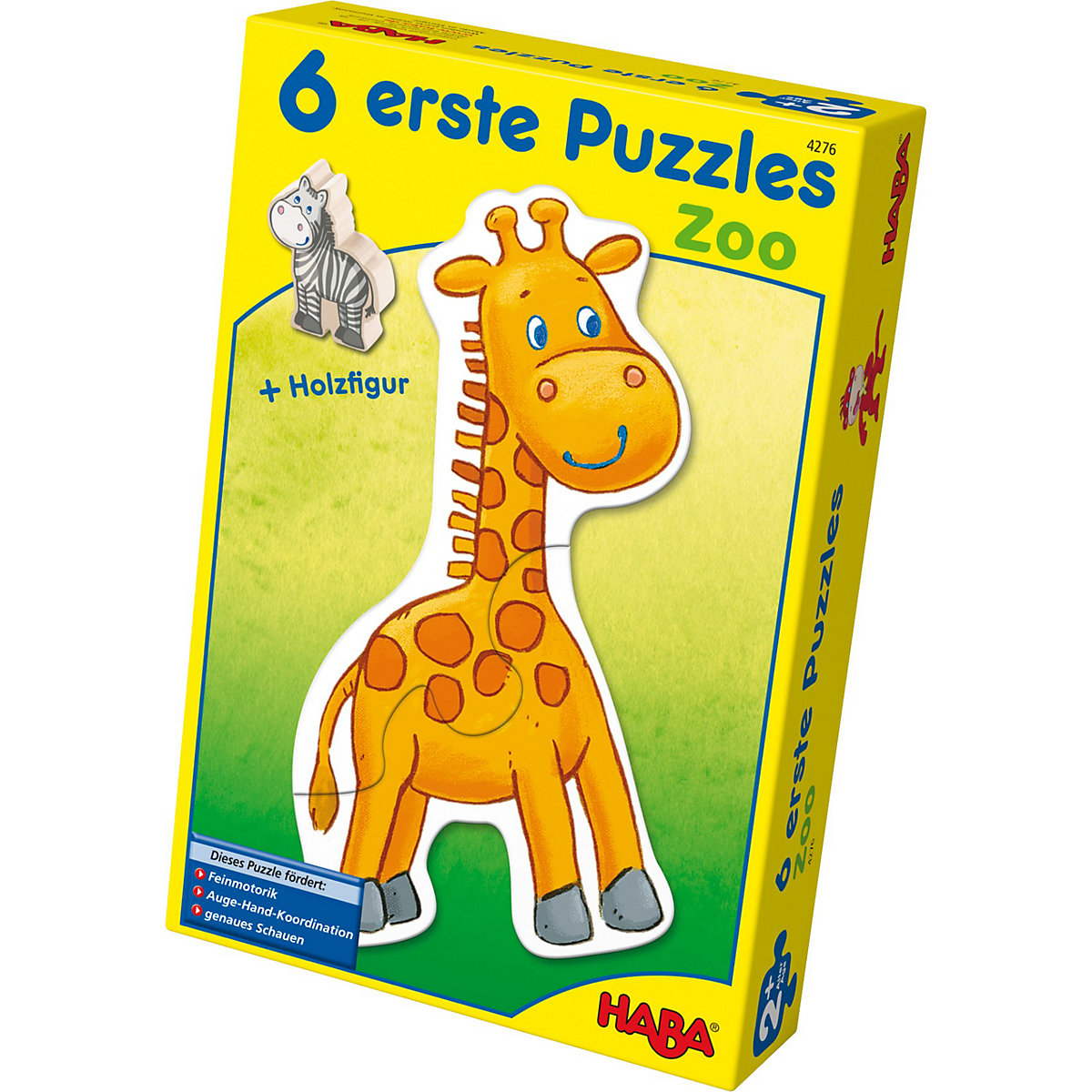 HABA 4276 6 erste Puzzles - Zoo