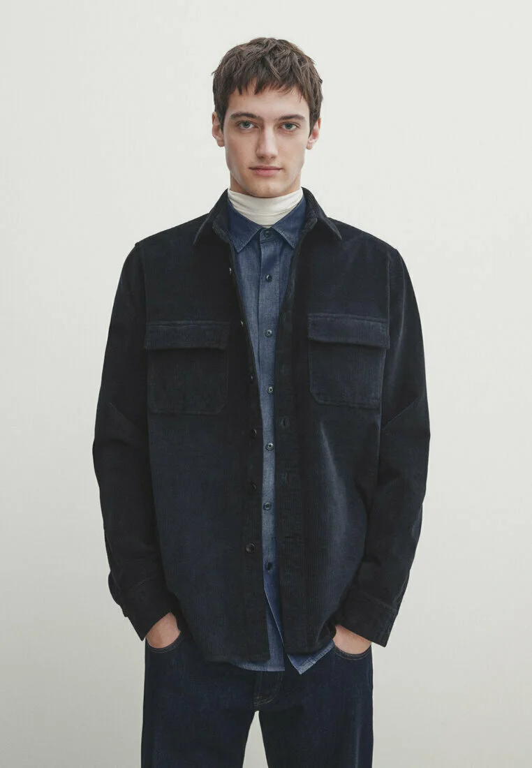 Massimo Dutti CON BOLSILLOS EN EL PECHO - Chaqueta ligera