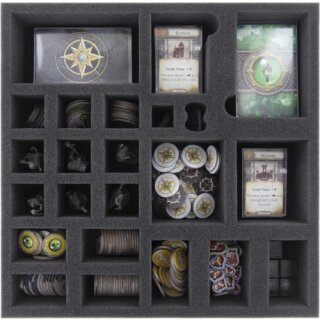 Feldherr Schaumstoff-Set für Runebound (3. Edition) - Brettspielbox