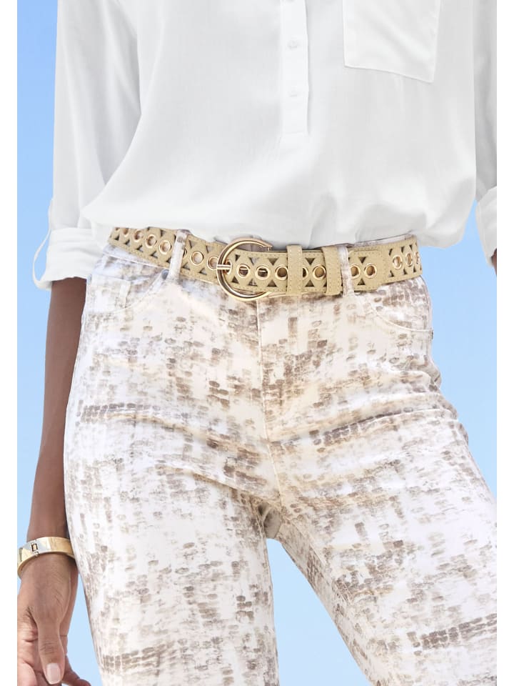 LASCANA Hüftgürtel in beige günstig kaufen 75