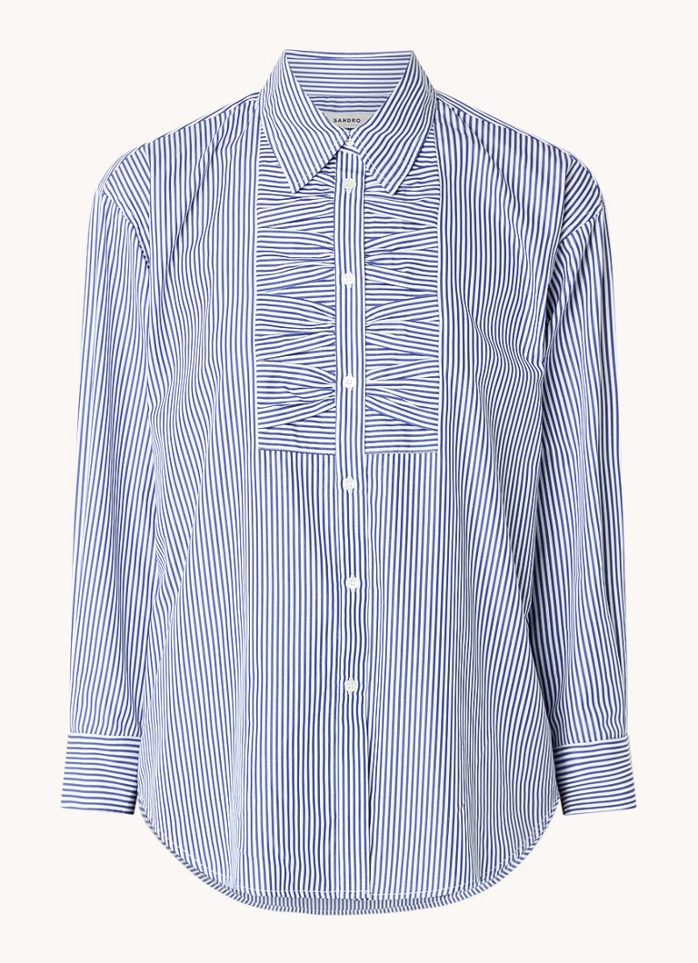 Camicia e colletto a righe Sandro