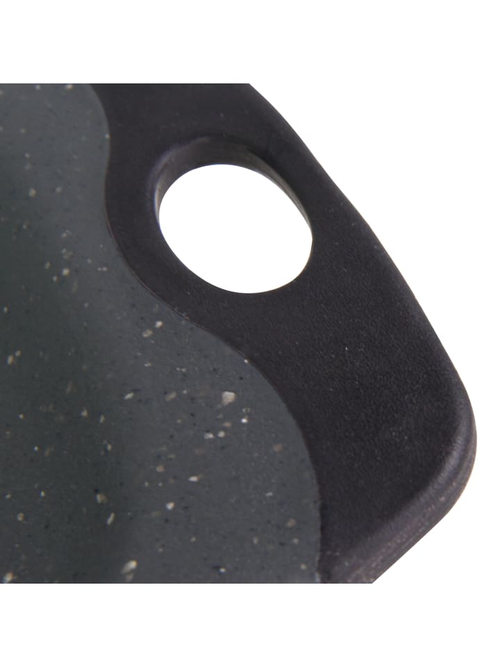Stoneline Schaufel Schneidebrett 32x23 cm Set 2-teilig in Schwarz günstig kaufen onesize