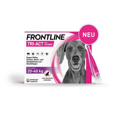 Frontline® TRI-ACT Hunde L (20 - 40 kg)