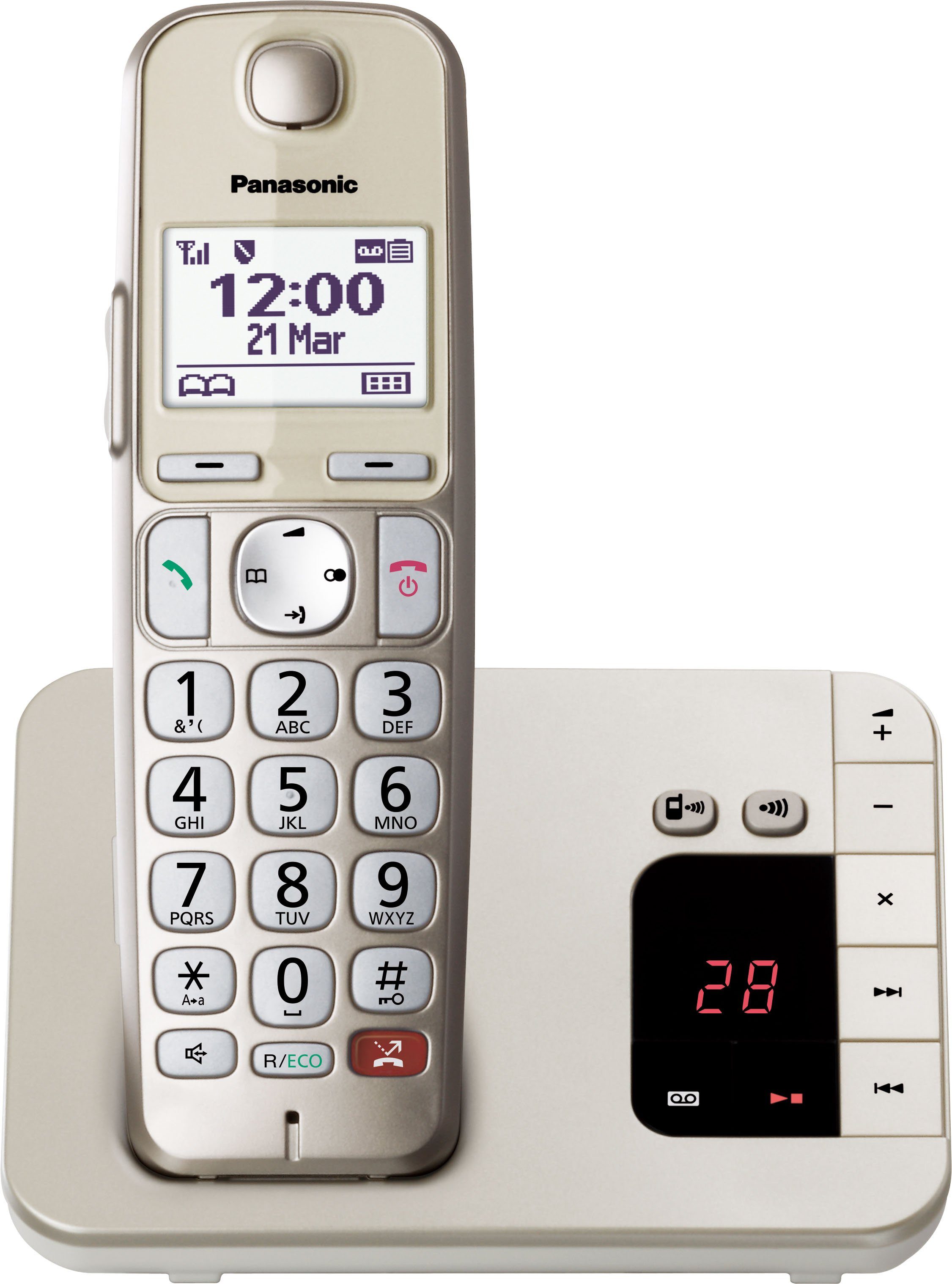 Panasonic KX-TG260GN DECT-Telefon (Mobilteile: 1)