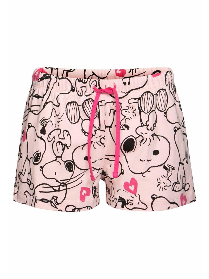 Peanuts Shorty in rosa günstig kaufen
