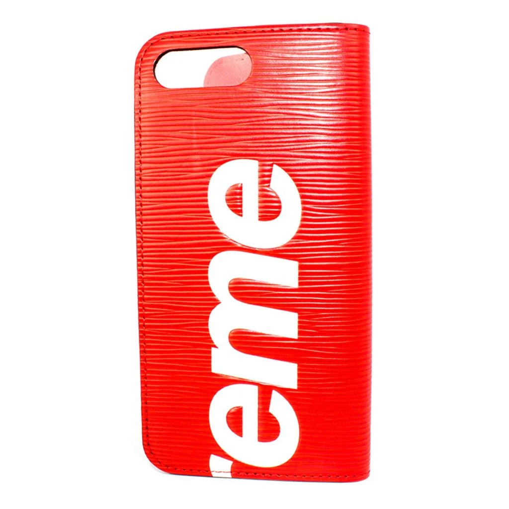 Louis Vuitton X Supreme Iphone7 Case- Red