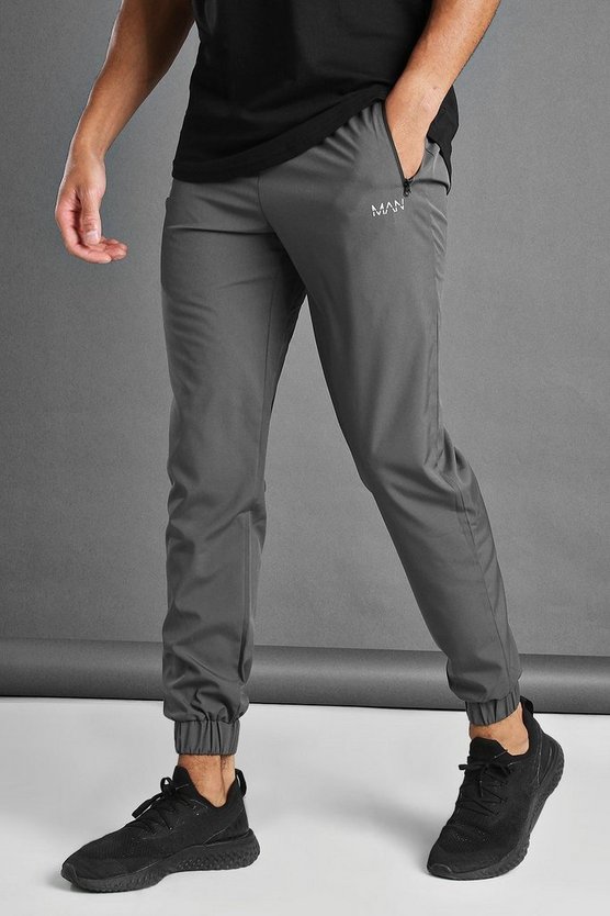 Schmale Man Active Jogginghose mit Man-Bund