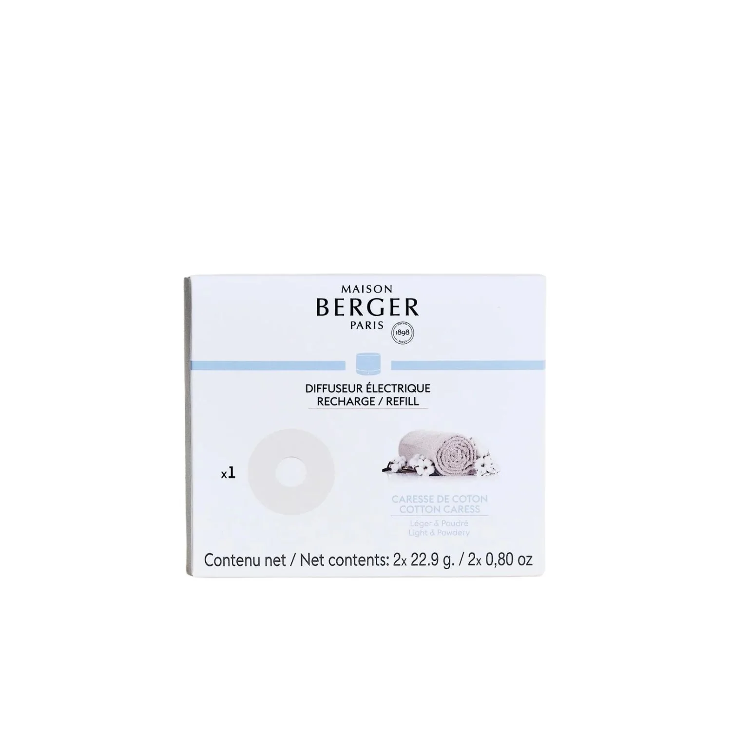 Electric Diffuser Refill for Nomade Diffuser - Cotton Caresse - Diffuser Perfume