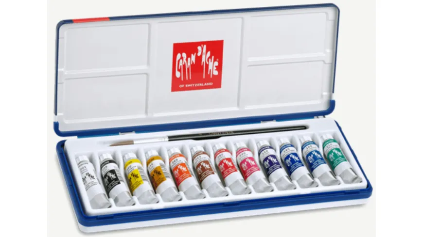 Caran d'Ache Gouache Studio Farbkasten 15er