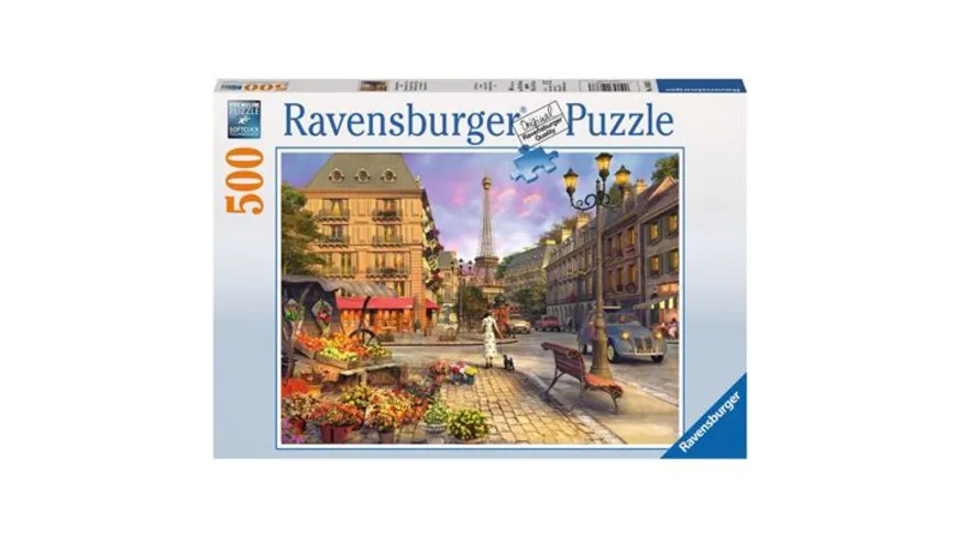 Ravensburger Puzzle - Spaziergang durch Paris, 500 Teile