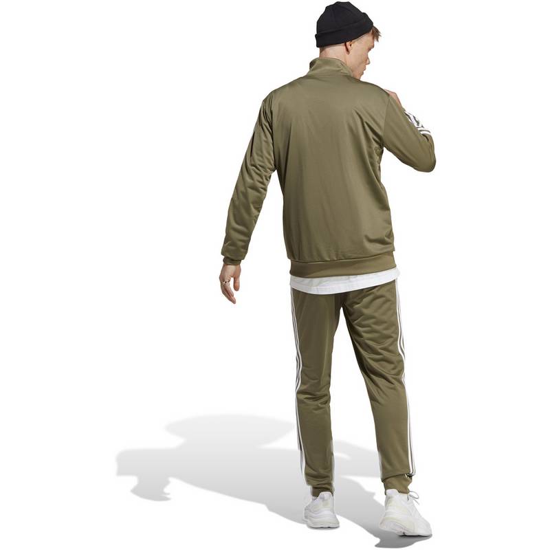 adidas BASIC 3-STREIFEN TRICOT Trainingsanzug Herren