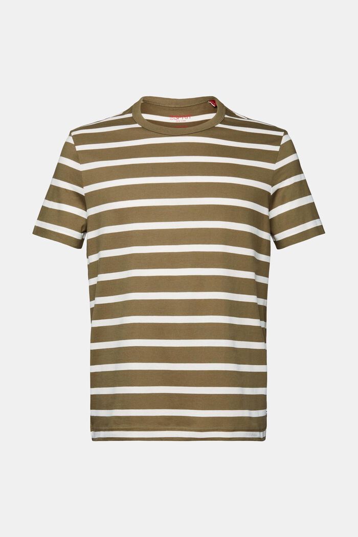 Gestreiftes T-Shirt aus Baumwolljersey