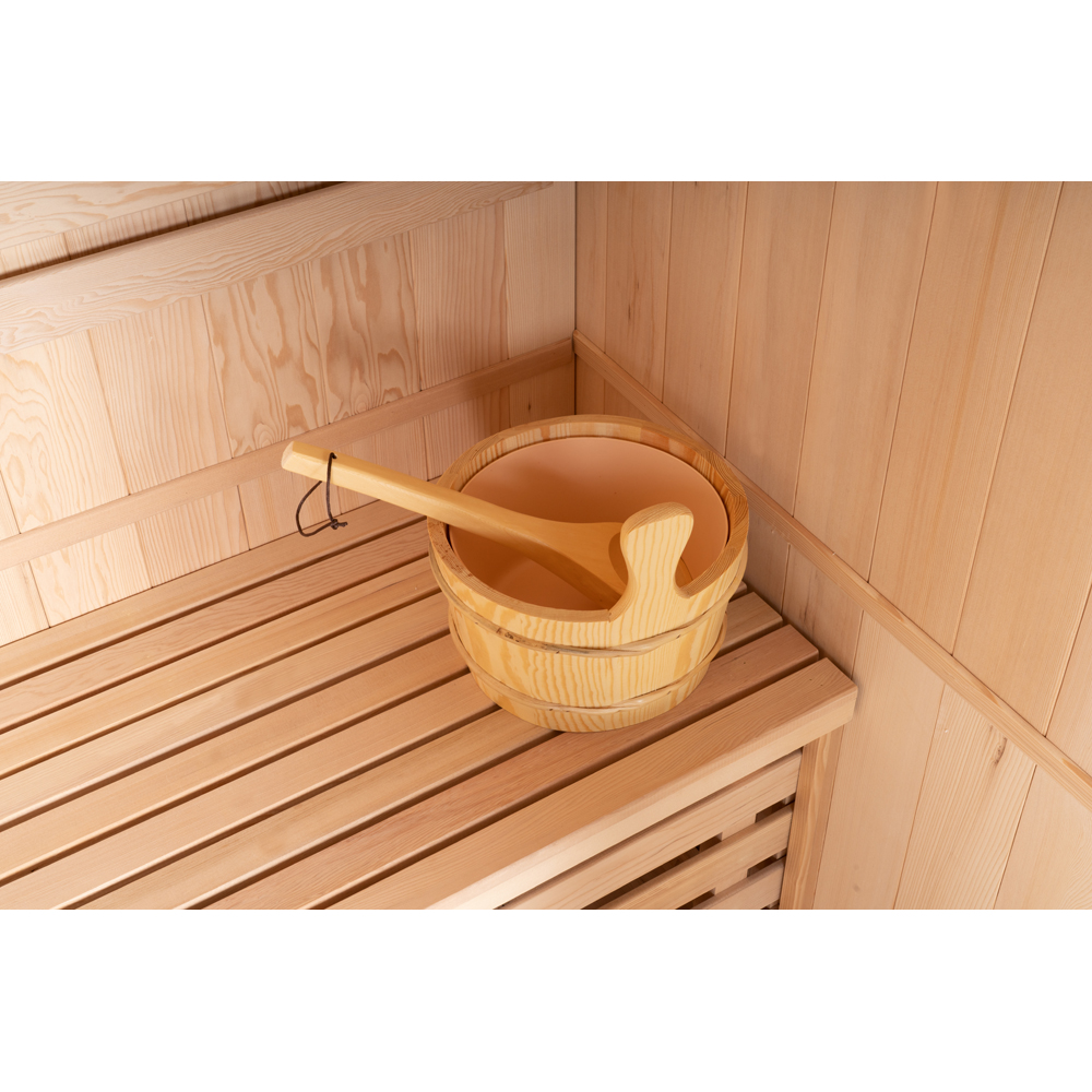 Home Deluxe Traditionelle Sauna SKYLINE L - 150 x 120 cm