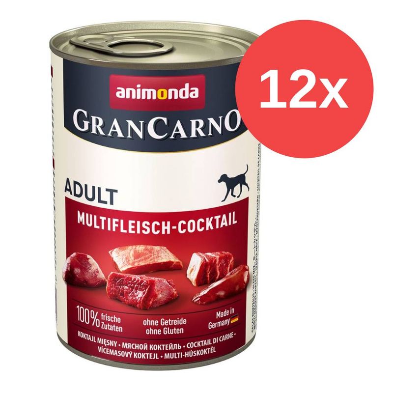 Sparpaket animonda GranCarno Original 12 x 400 g