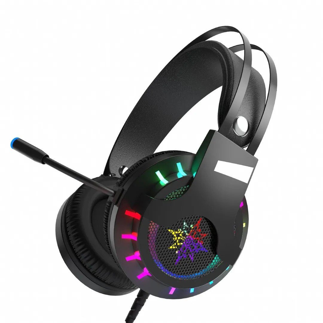 INCA Gaming Set 4in1 RGB Gaming-Tastatur Gaming-Maus, Mauspad und Headset Gaming-Headset