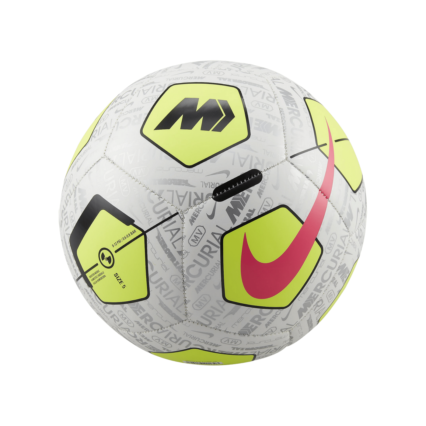 Nike Mercurial Fade Trainingsball Weiss Gelb F100