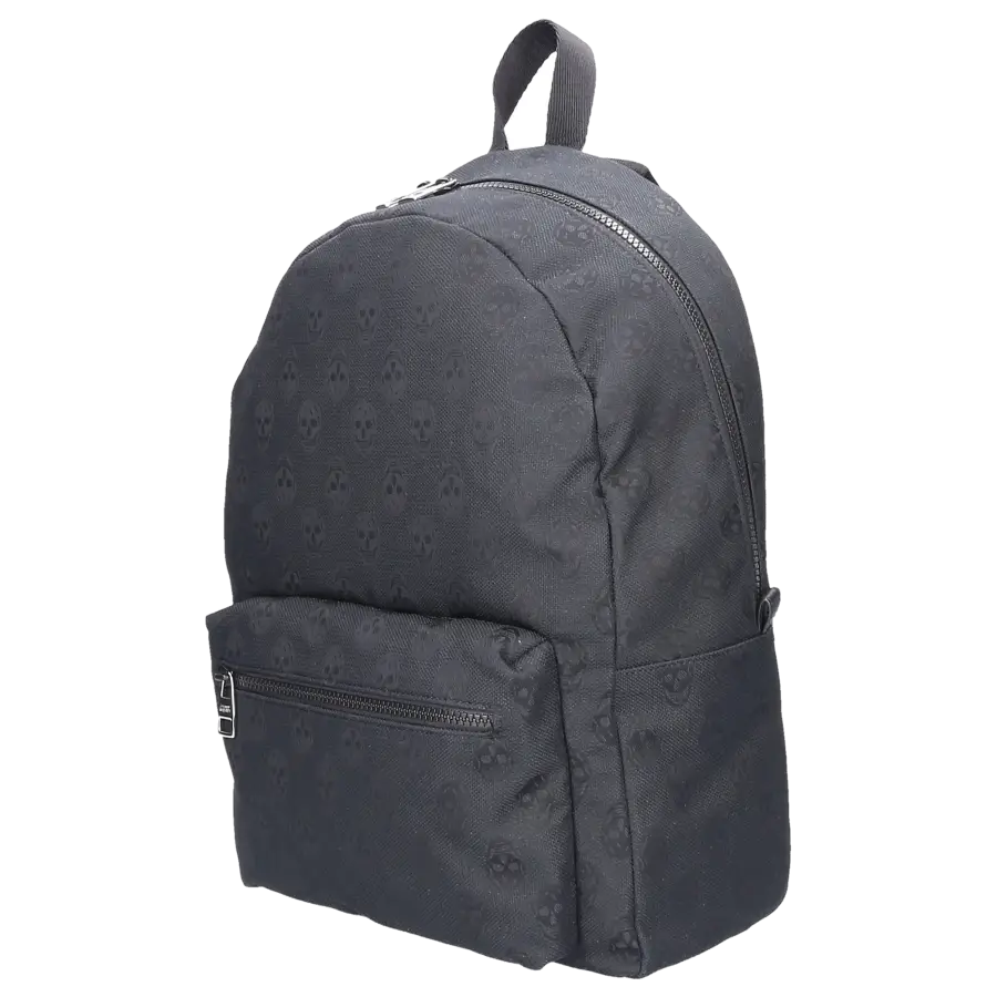 Alexander McQueen - Rucksack METROPOLITAN SKULL-BIKER Nylon - schwarz