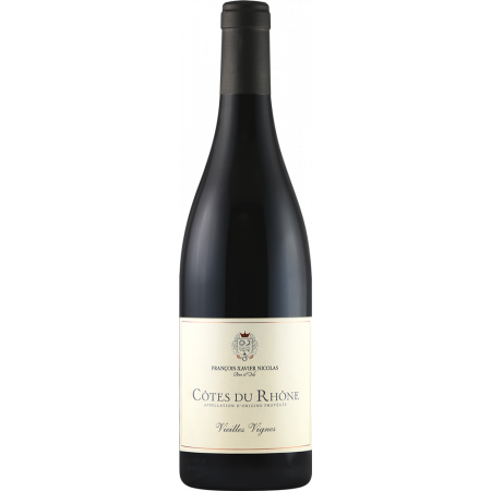 CÔTES DU RHÔNE VIEILLES VIGNES 2019 - MAISON FRANÇOIS-XAVIER NICOLAS