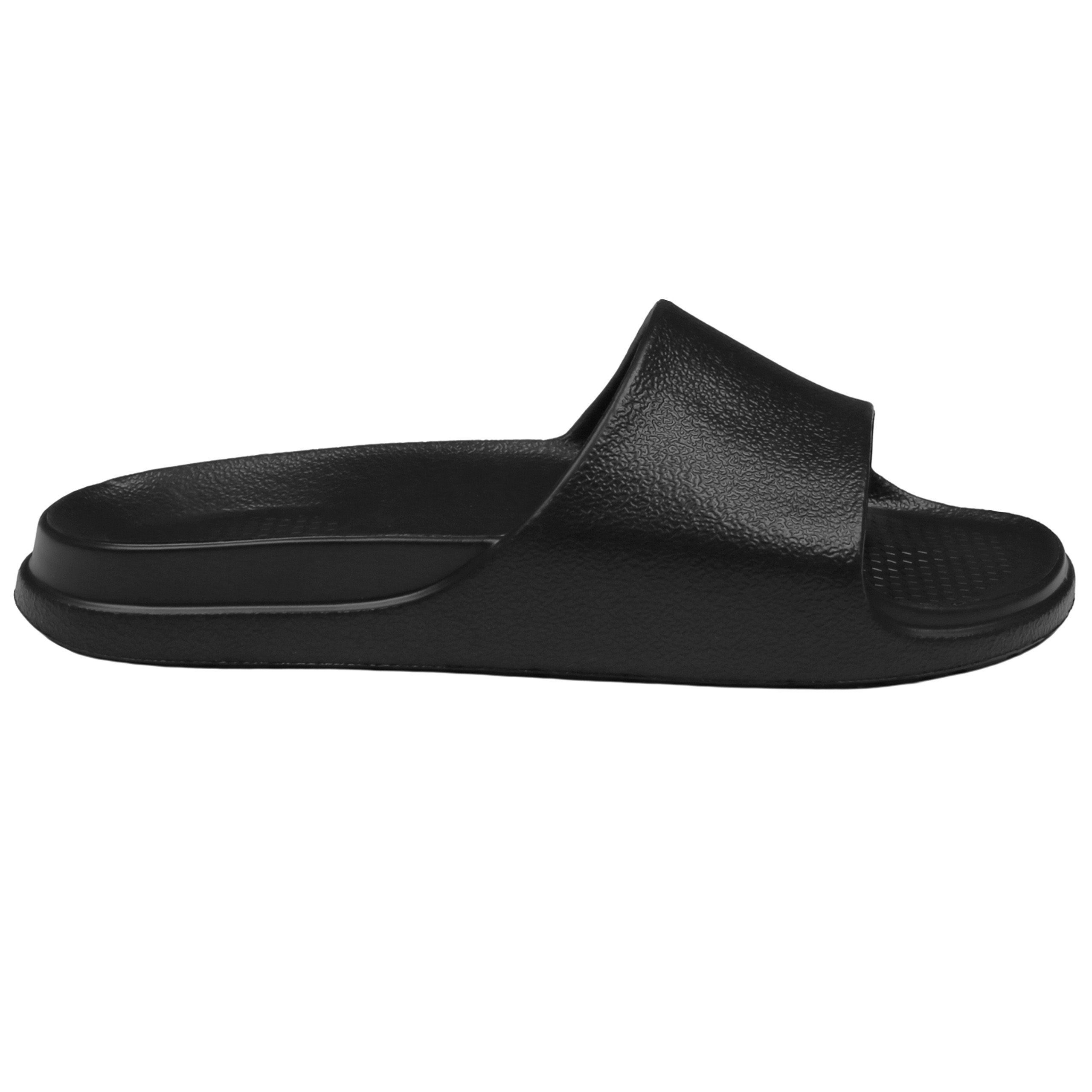 Sarcia.eu Schwarze Damen-Badelatschen BREEZE LEMIGO 41 EU / 7.5 UK Badeschuh