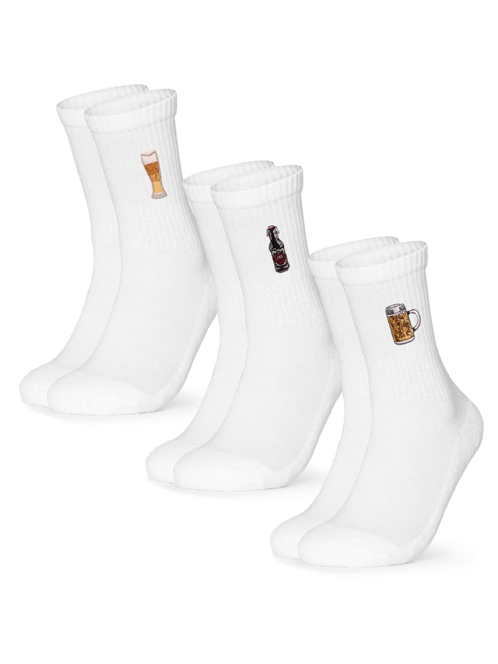 Occulto 3er Pack Motiv Tennissocken Robin in Beer günstig kaufen 43-46