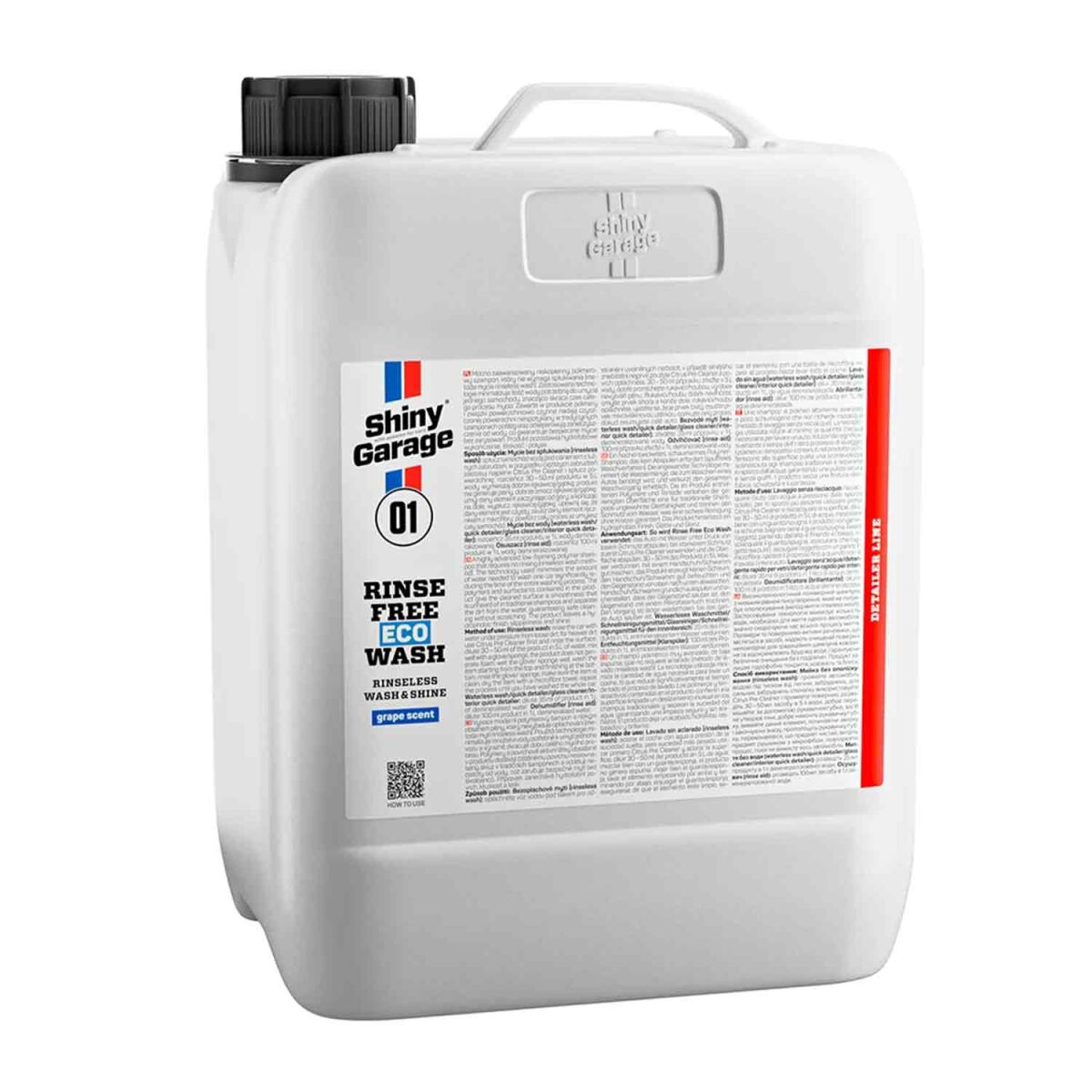 Shiny Garage Rinse Free Eco Wash Trockenwäsche 5L