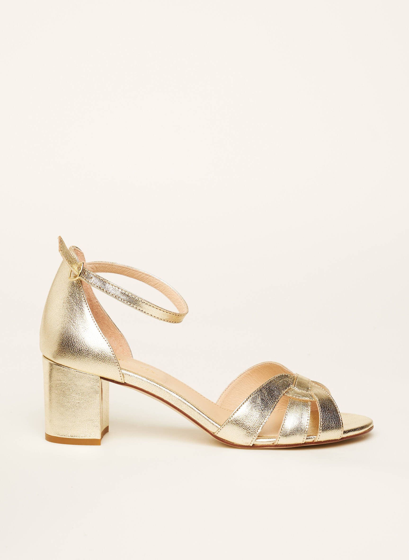 Georgia Rose Sandales Nu Pieds Femme couleur jaune
