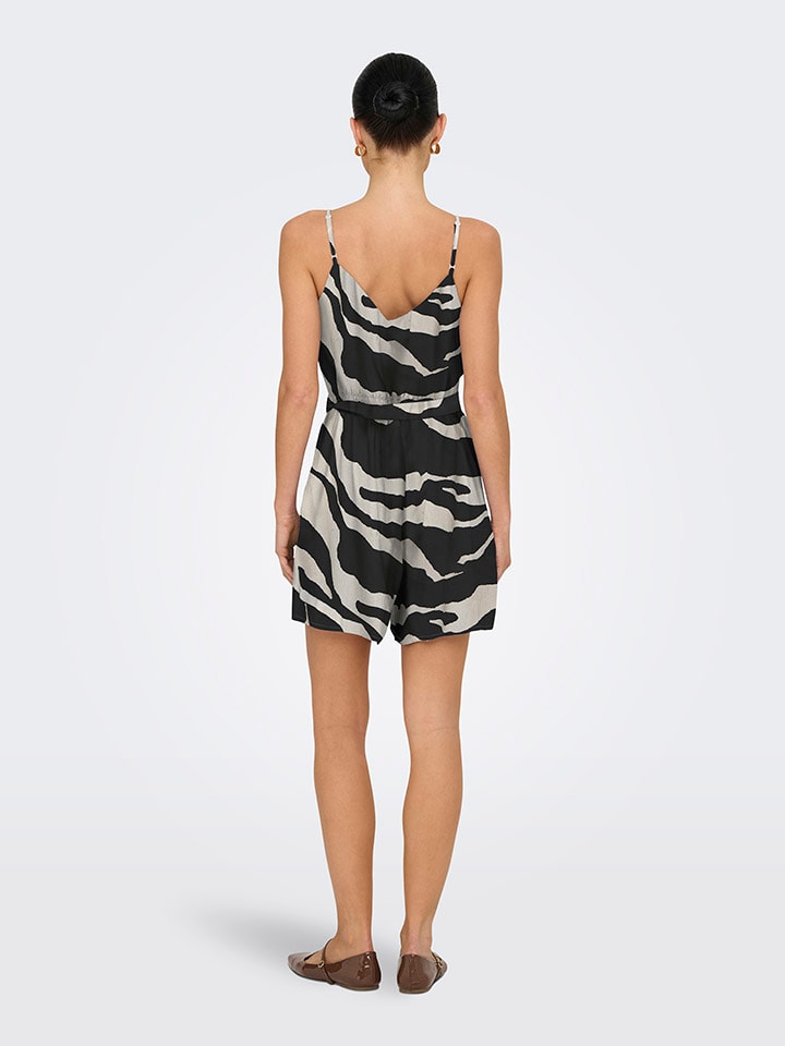 ONLY Jumpsuit in Schwarz/ Grau günstig kaufen