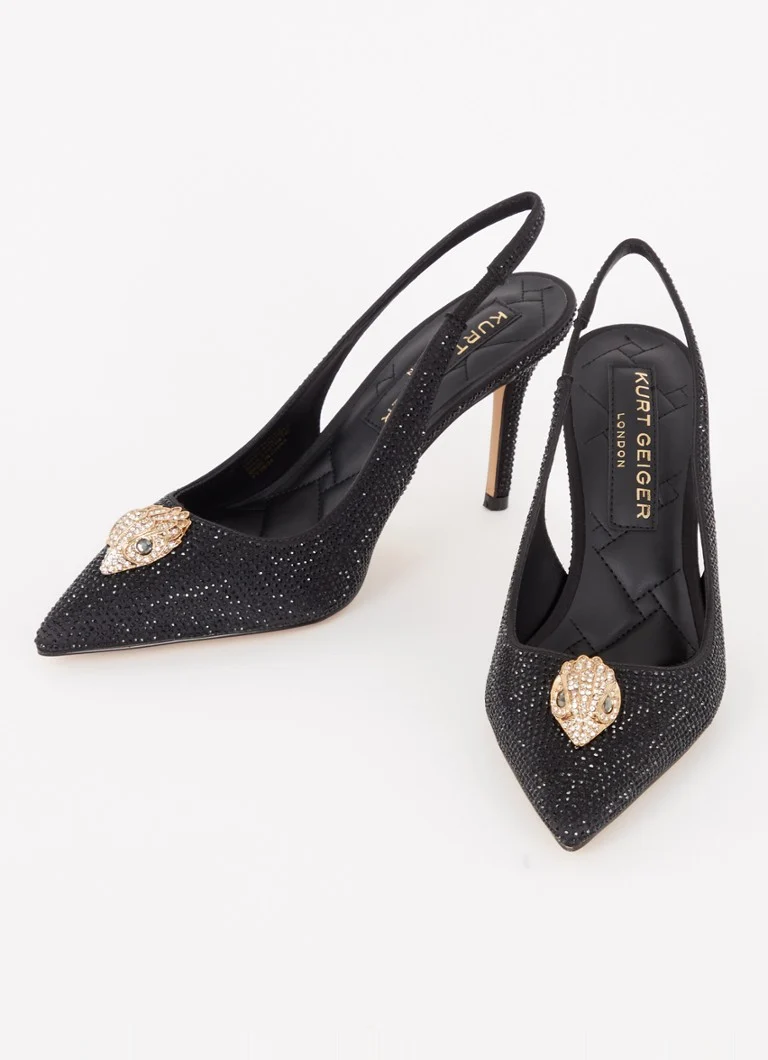 Kurt Geiger Belgravia -korkokengät strassikivillä