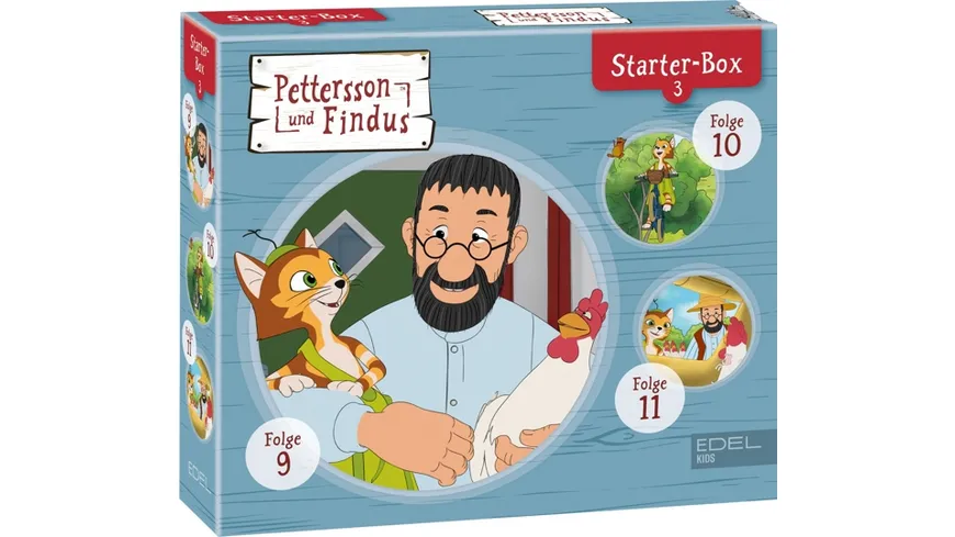 Starter-Box,Folge 9-11 Pettersson und Findus