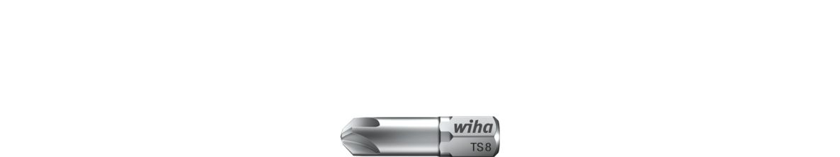 Wiha 22593 Bitset ZOT 25 mm s zónou krútiaceho momentu Torq-Set® 1/4