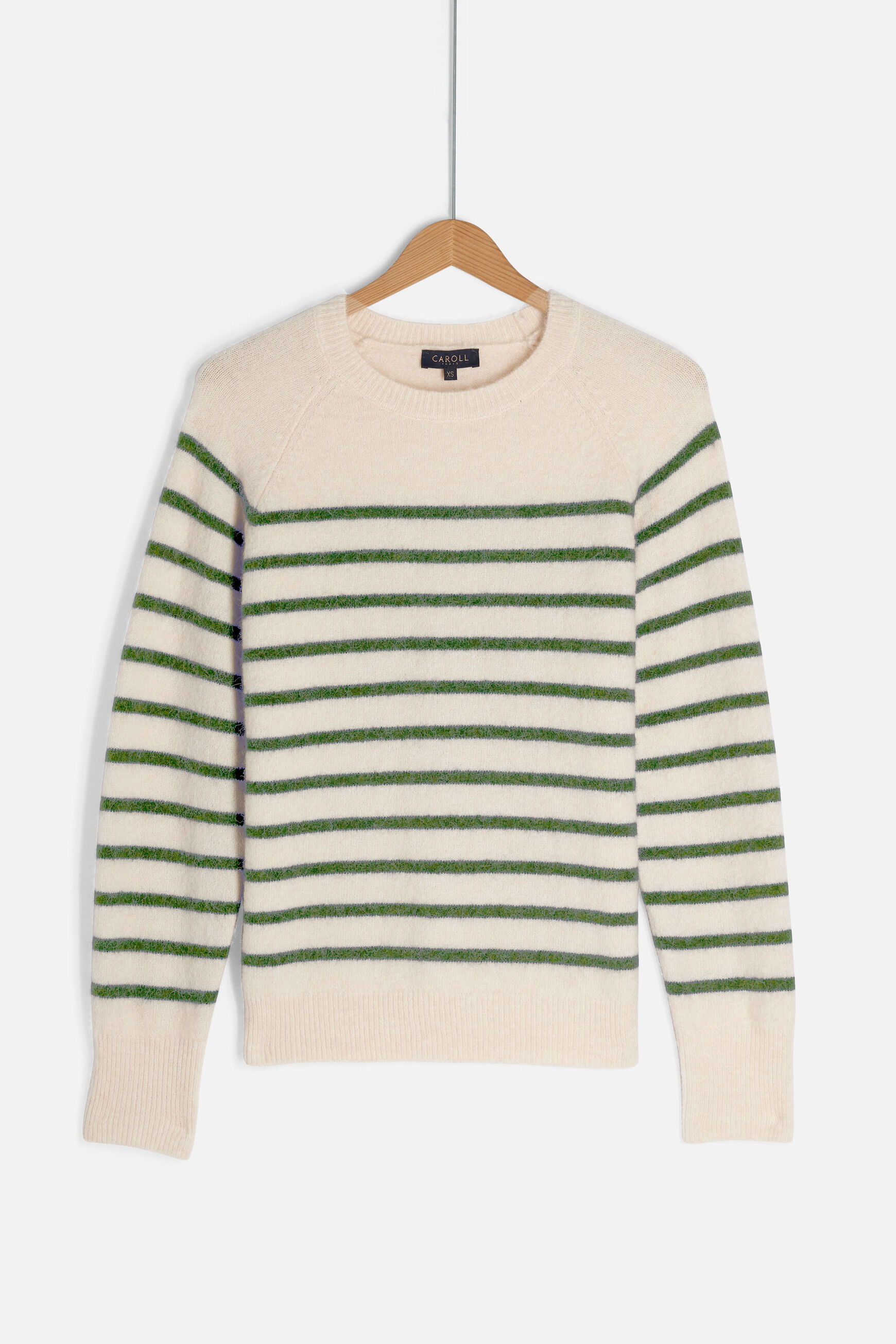 pull fabian vert kaki femme