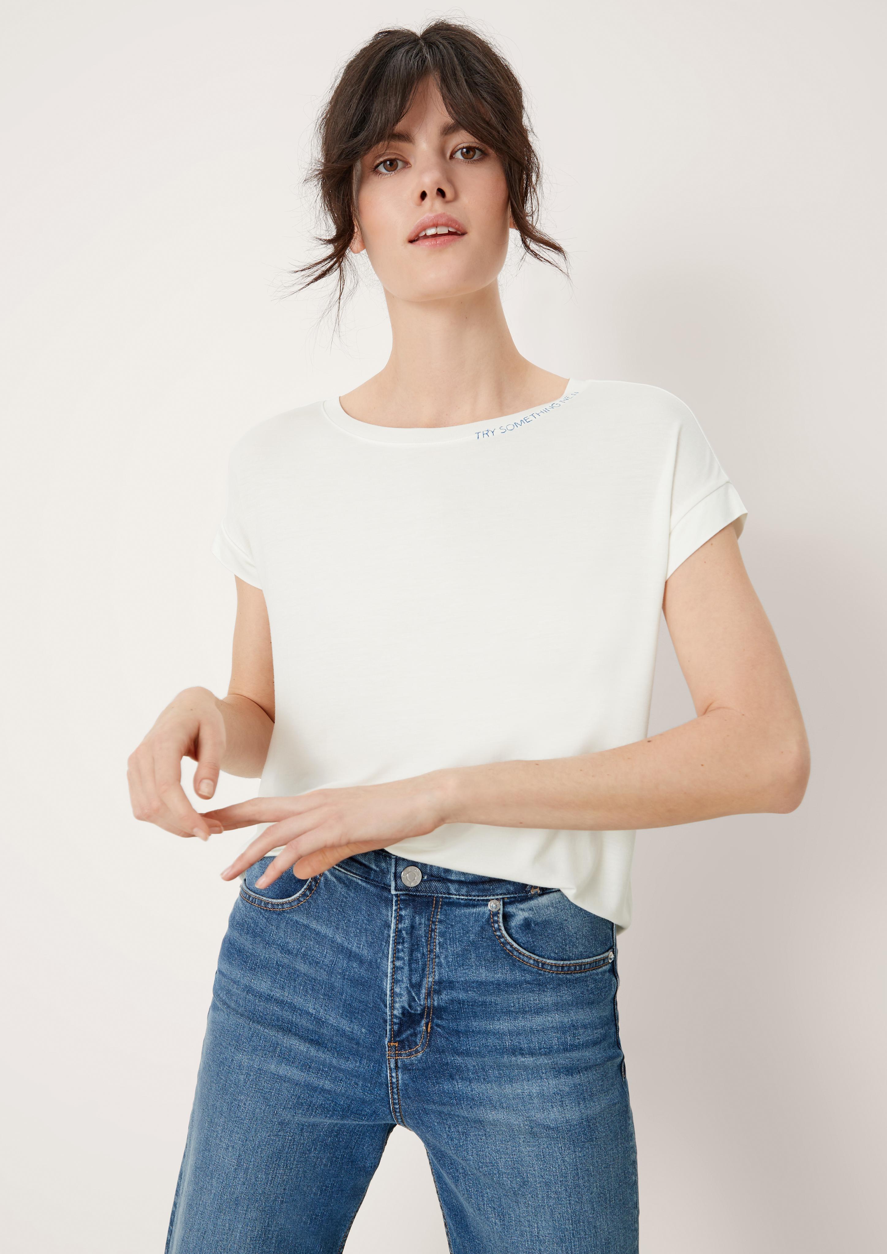 T-Shirt mit Stickerei  2125253-02D2
