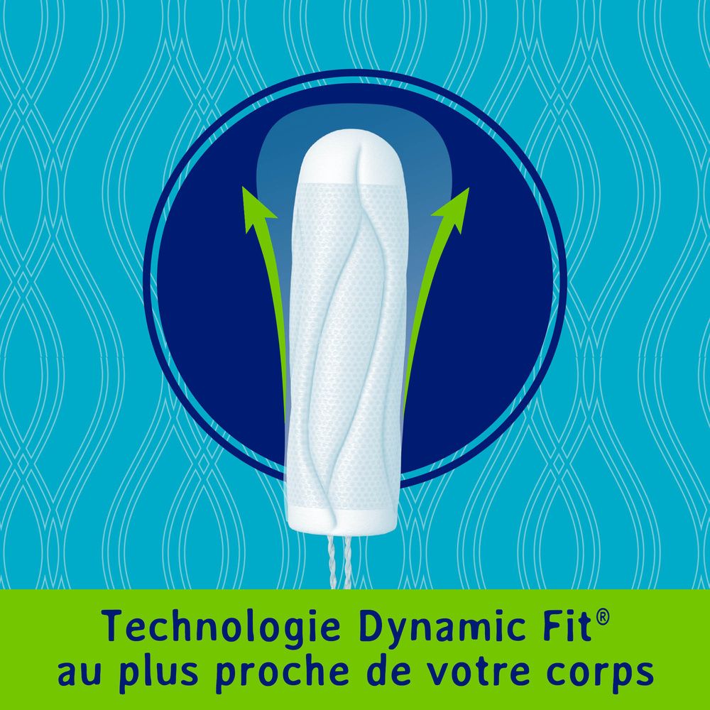 nett Procomfort Tampon sans Applicateur, Super Plus, Boite de 24 Tampons Tampon