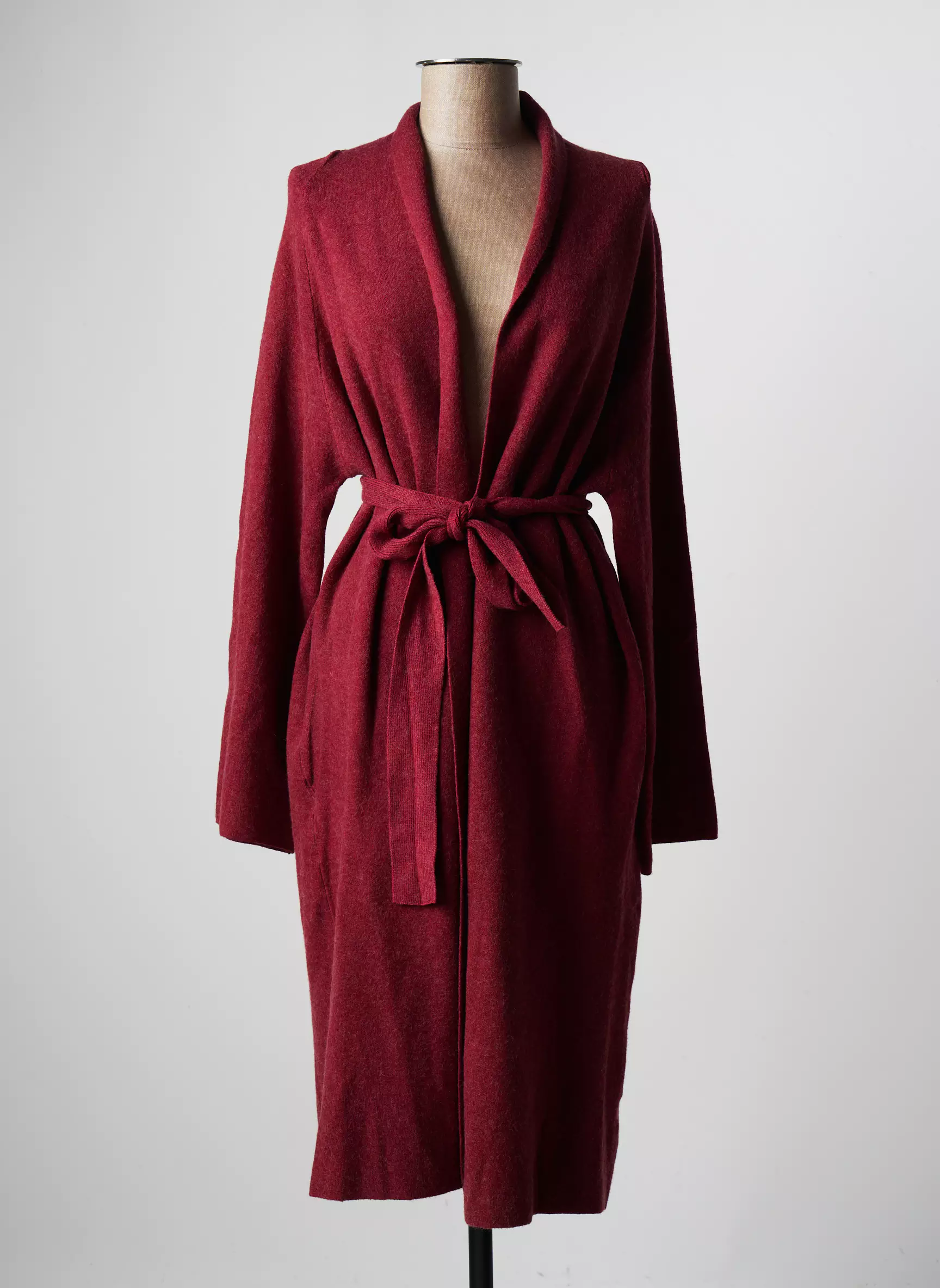 E Woman Cardigans Femme couleur rouge